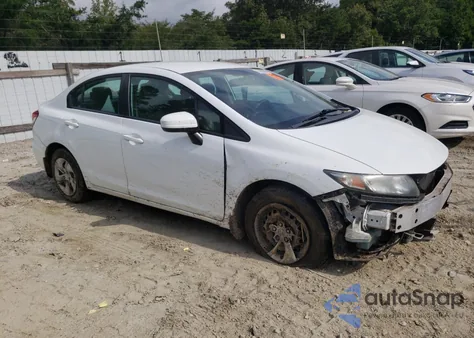 2014 Honda Civic Lx z USA, uszkodzony, nr VIN 19XFB2F54EE069548